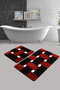 Mijölnir Juego de alfombras de baño acrílicas Multicolor